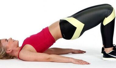 Lumbar bizkarrezurraren osteokondrosiaren ariketak